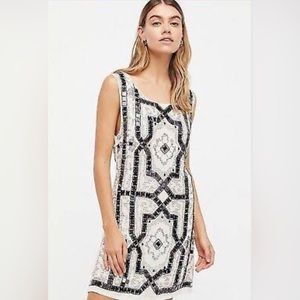 Free People Speakeasy beaded dress